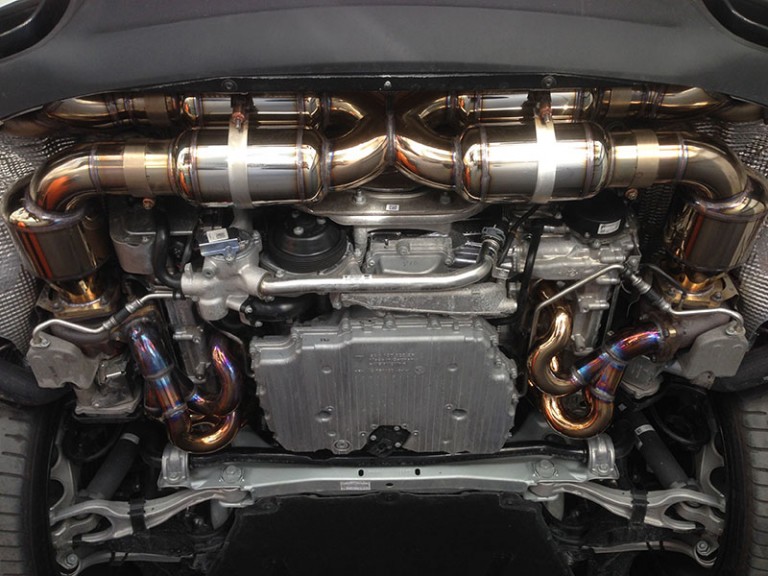 PORSCHE 991 TURBO/S EXHAUST KIT | ESMOTOR